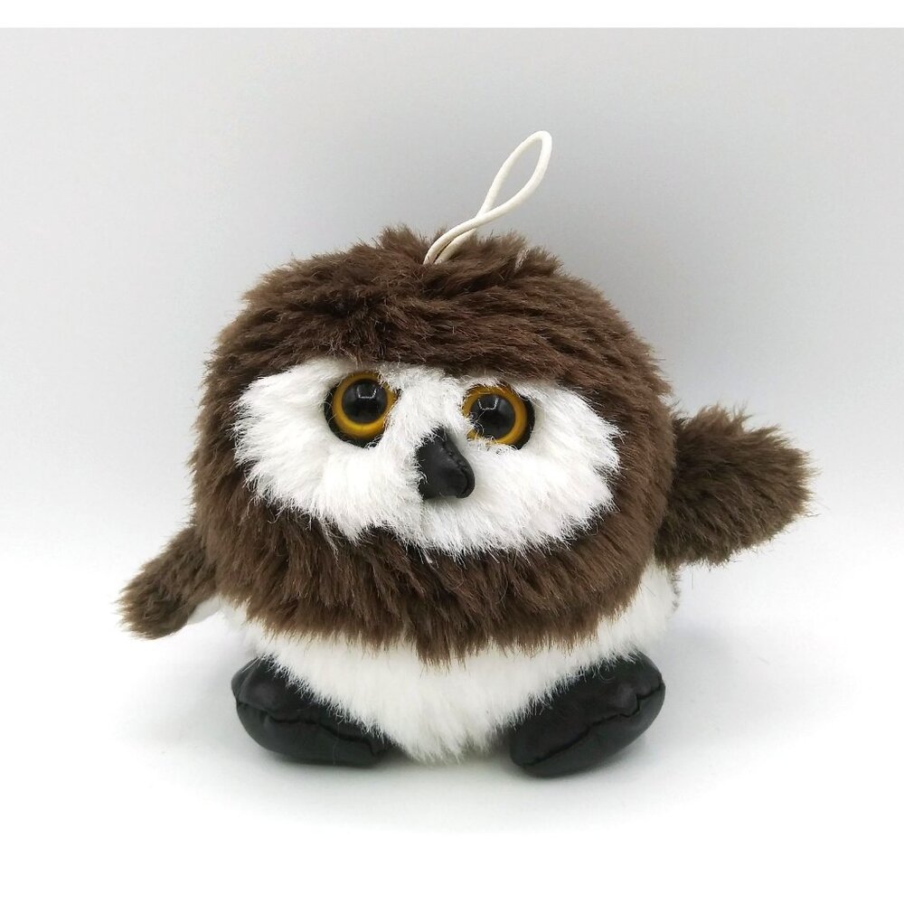 MJC Vintage Purr-fection 4" Beanbag Plush Owl Cushy Critter Collection 1994